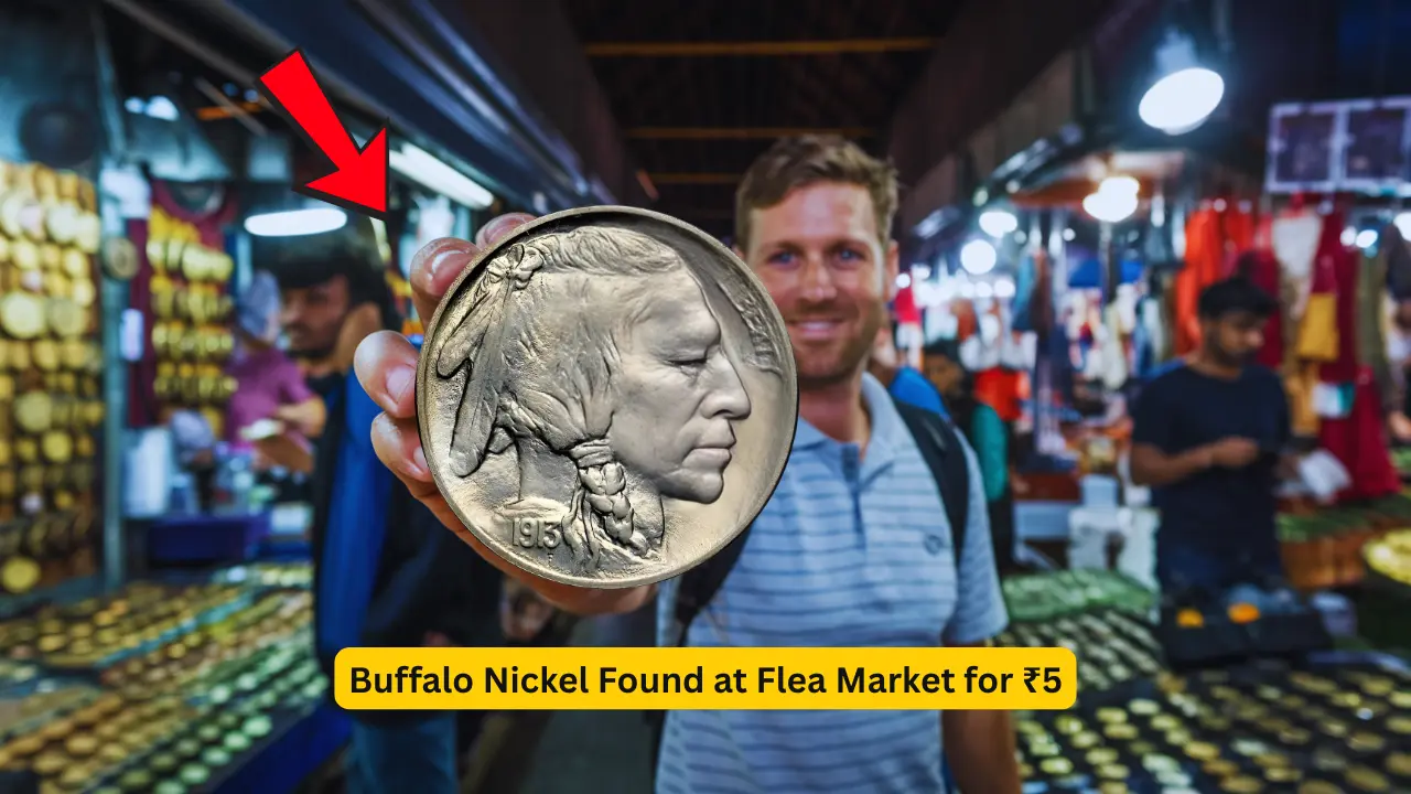 Buffalo Nickel Found at Flea Market for ₹5 Just Sold for Over $900K