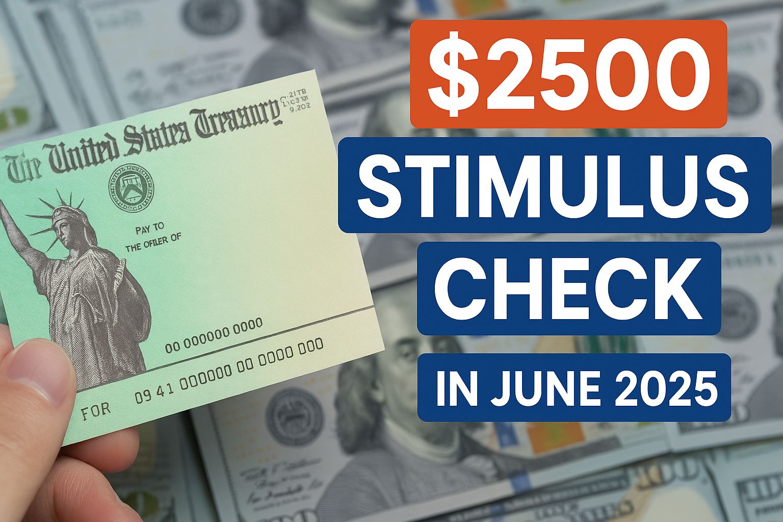 $2,500 Stimulus Checks