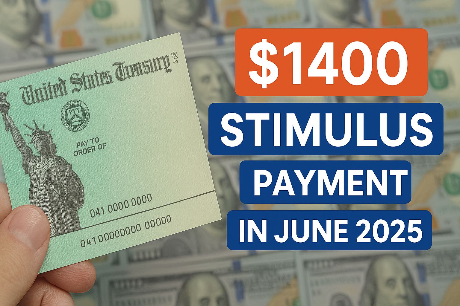 $1,400 stimulus payment