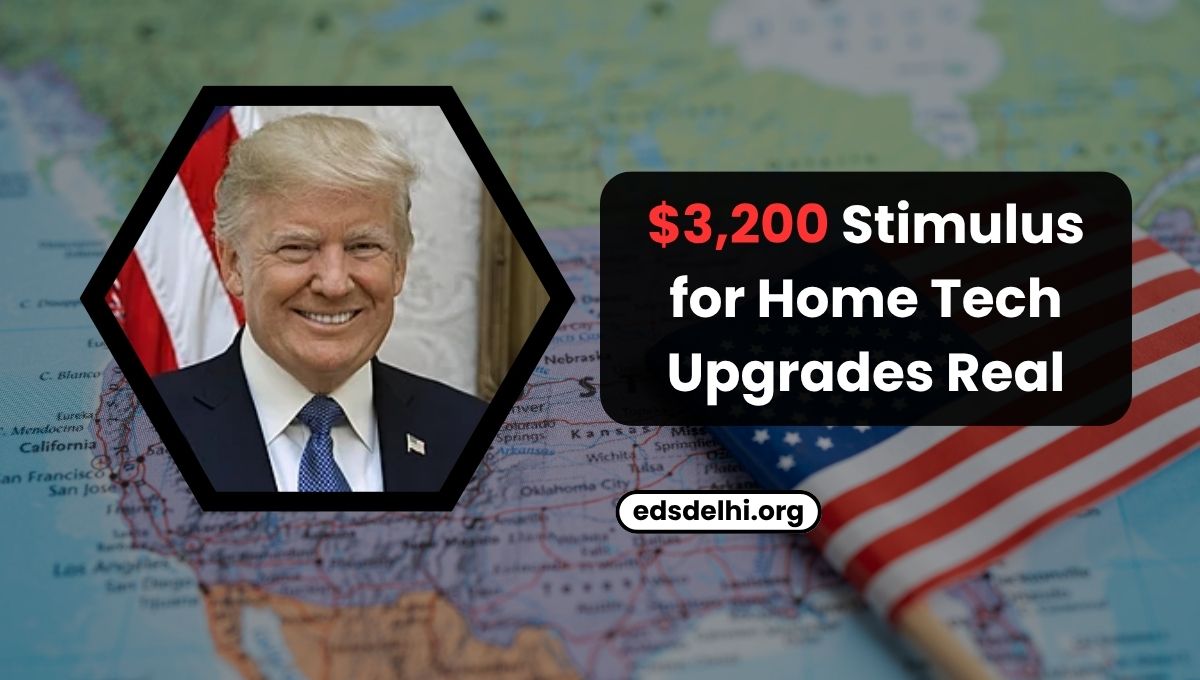$3,200 Stimulus for Home Tech Upgrades Real